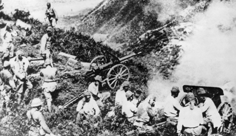 Japanese Forces near Jardines Lookout