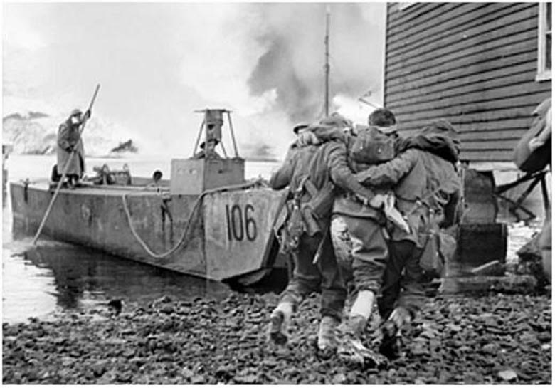 Landing Craft Used In Vaagso Raid