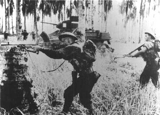 Australians Fighting Near Buna