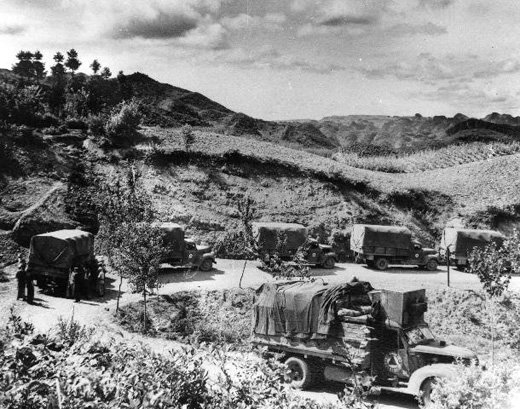 A convoy in China