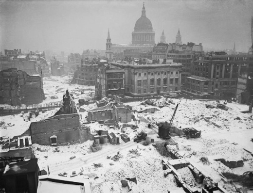 Snow in London