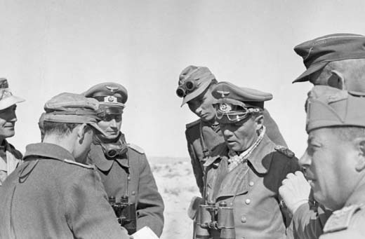 Rommel Conversing with His Staff