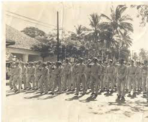 Soldiers of the Hawaiian Provisional Battalion