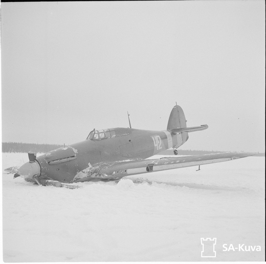 RAF Hurricane Makes Emergency Landing