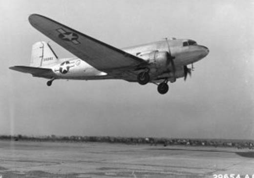 First US C-47 Lost in Combat