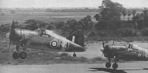 The RAF Taking Off from a Burmese Airfield