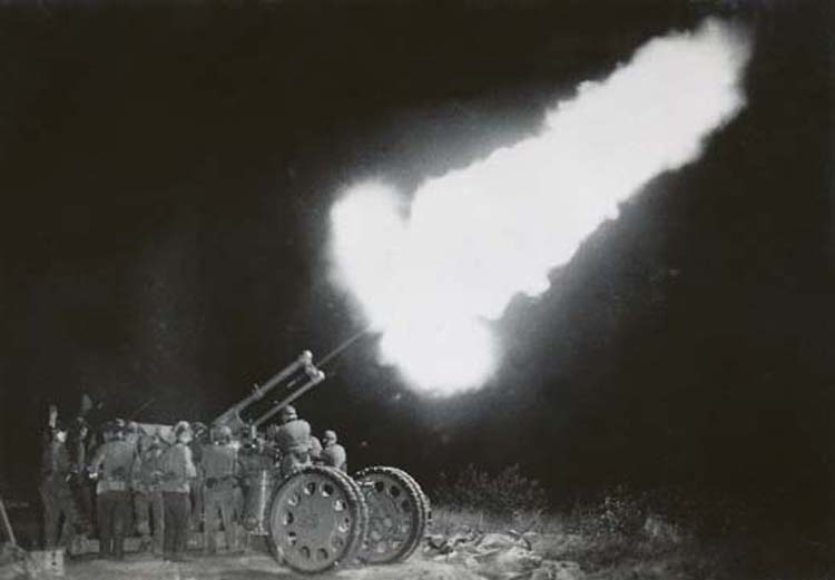 Over 1,400 Anti-Aircraft Rounds Are Fired