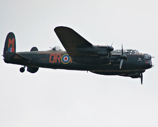 Operational Debut of British Lancaster Bomber