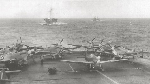 Spitfires on the HMS <i>Eagle</i>