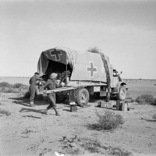 Chevrolet in Use as an Ambulance