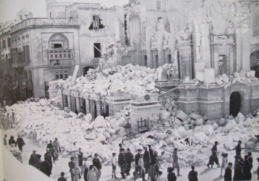 Destruction of Royal Opera House