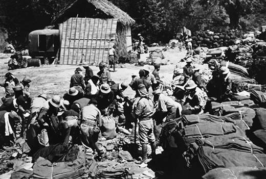 American War Prisoners Sort Equipment