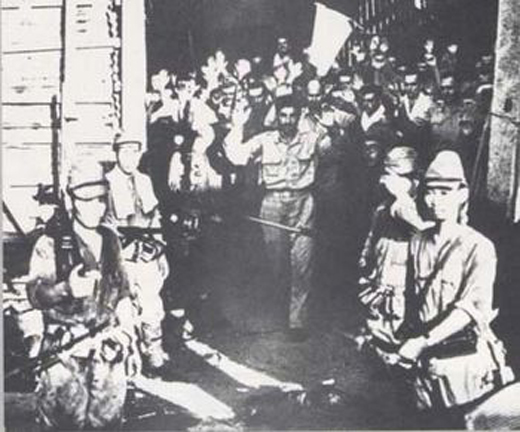 Surrender of US forces at the Malinta Tunnel May 6, 1942