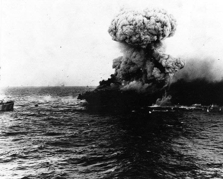 An Explosion Aboard the <i>Lexington</i>