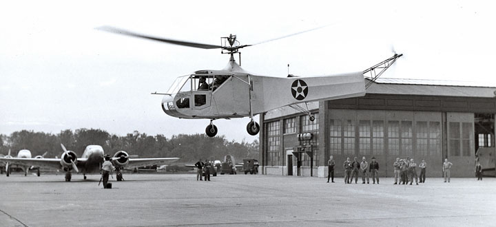 First Army Helicopter Delivered