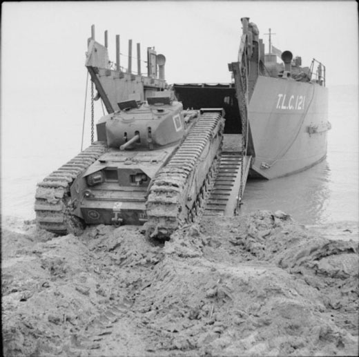 Combined Operations Exercise on the Isle of Wight