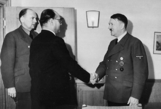 Subhash Chandra Bose and Adolf Hitler