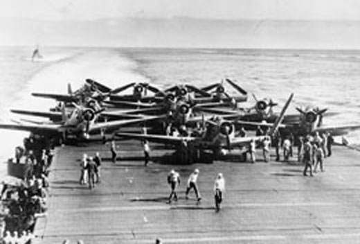 Torpedo Bombers Ready to Launch from <i>Enterprise</i>