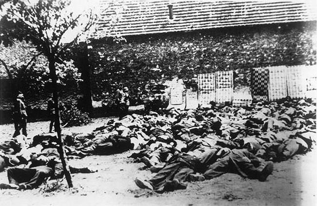 Reprisal Murders of Lidice Men