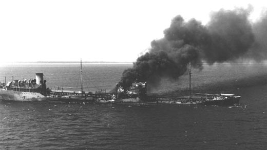 Spectators at Virginia Beach Witness Exploding Mines