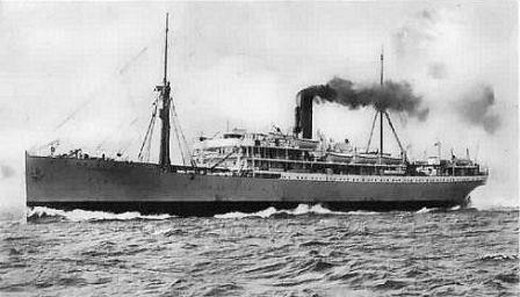 SS <i>Gloucester Castle</i> Sunk by German Auxiliary Cruiser