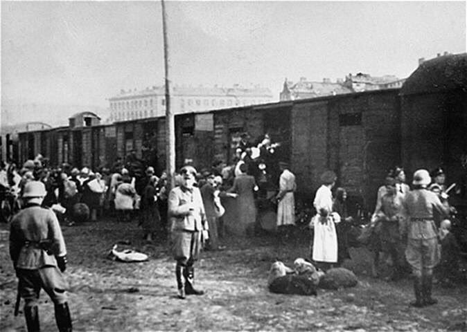 Jews Being Deported to Treblinka