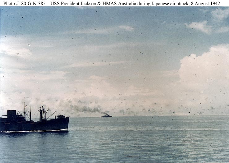 Ships Maneuvering During Torpedo Attack