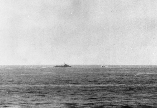 HMS <i>Ithuriel</i> Coming in to Ram the <i>Cobalto</i>