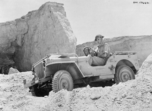 Jeep Test in the Western Desert