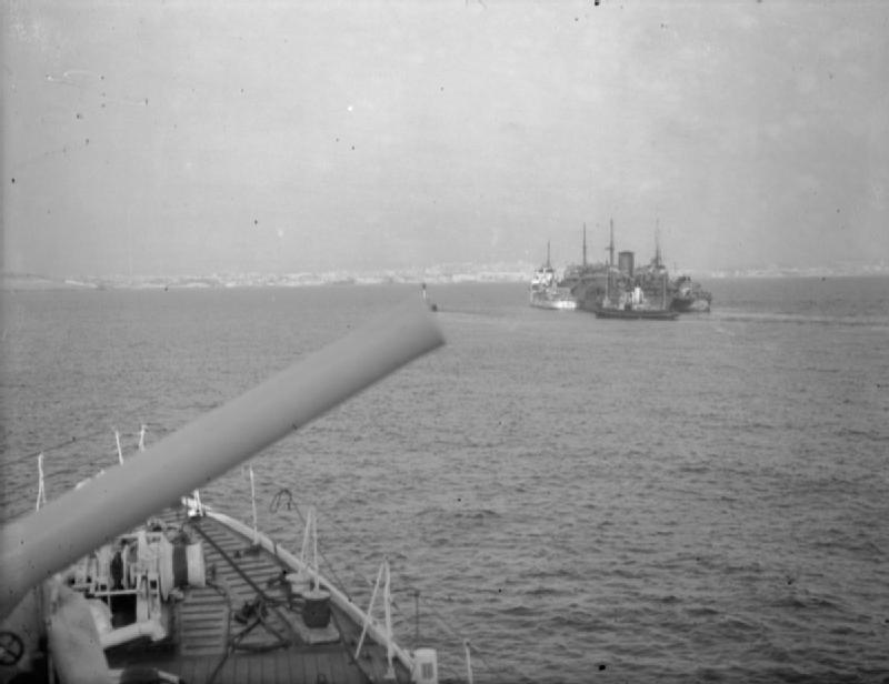 Tanker <i>Ohio</i> Underway After Repairs