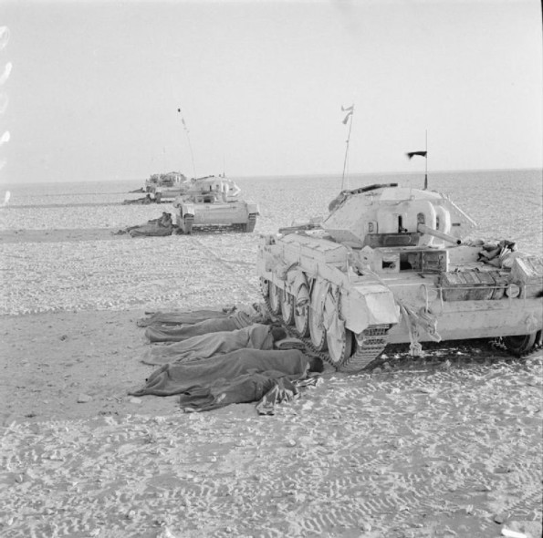 Crusader Tank Crews Bed Down