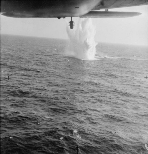 Depth Charges Exploding