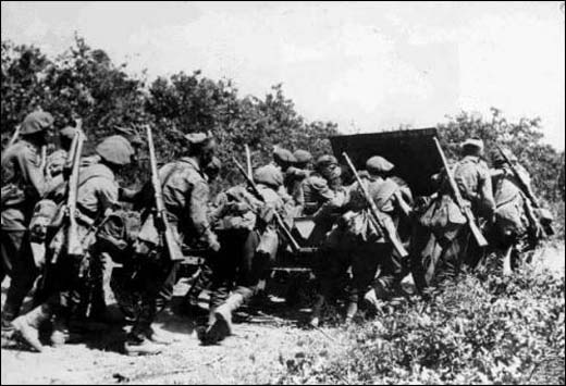 Hunters from the Romanian 2nd Mountain Division