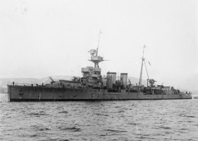 Light Cruiser HMS <i>Curaçao</i>