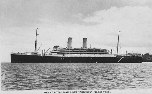 Royal Mail Liner <i>Oronsay</i>