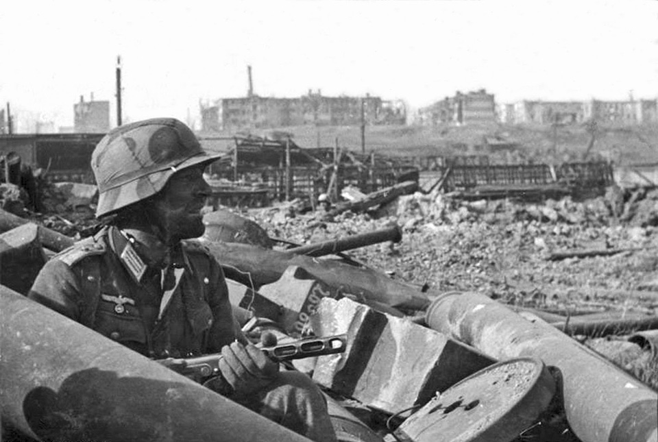 German Pioneer Officer in Stalingrad