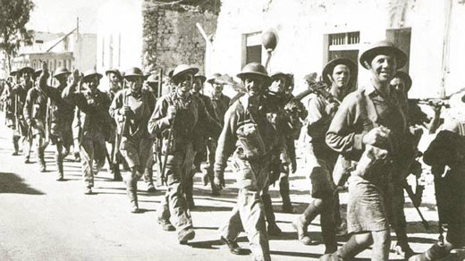 British Enter Tobruk