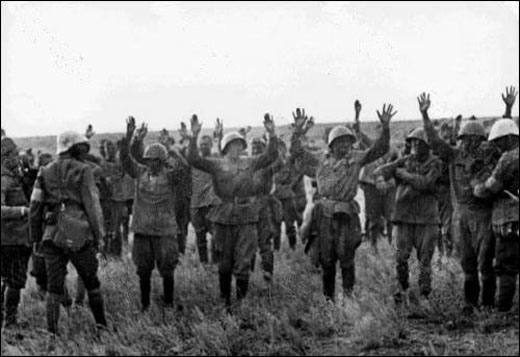 Soviet Prisoners Captured in the Caucasus