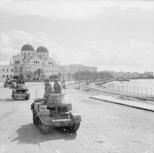 Stuart Tanks in Benghazi