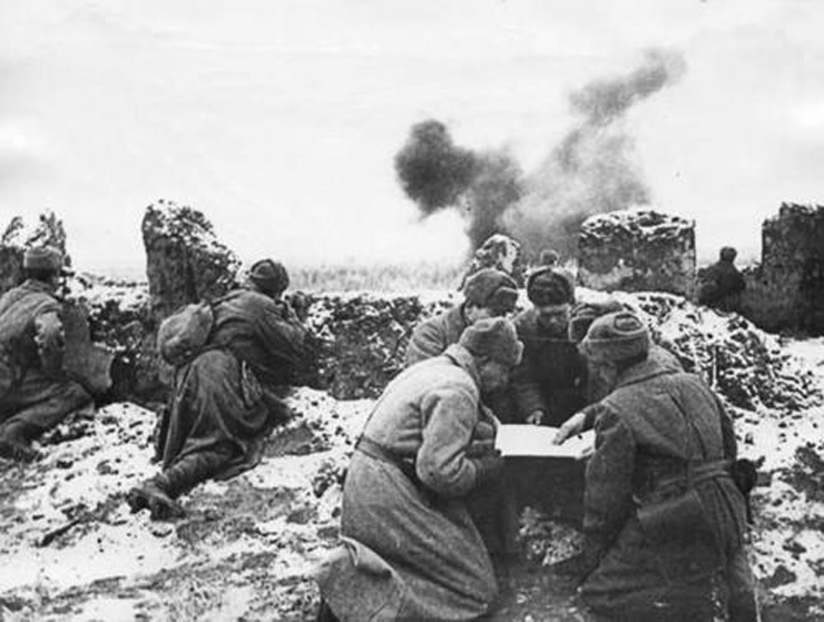 In the trenches at Stalingrad