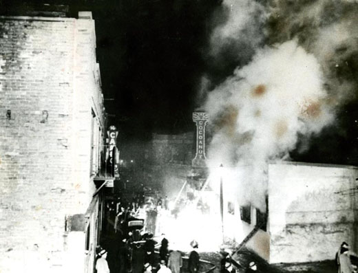 Coconut Grove Fire in Boston