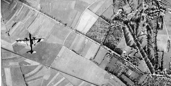 One of the Bostons Which Attacked Caen Airfield