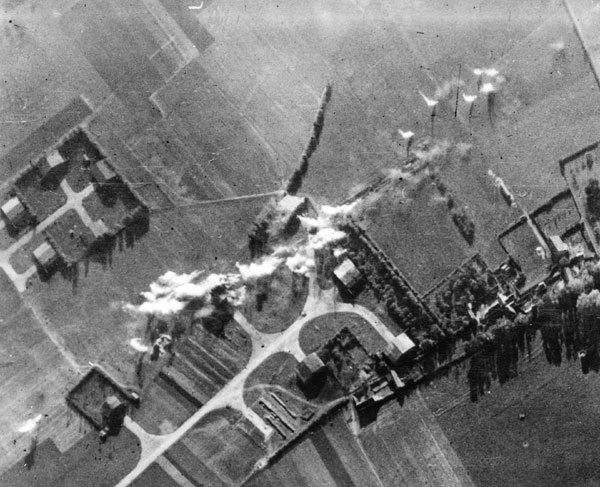 The Airfield at Caen under Attack