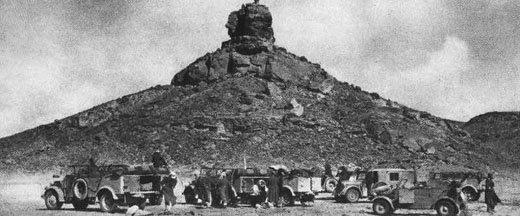 German Patrol in the Sahara