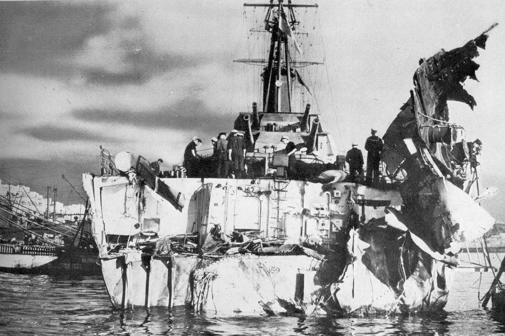 More Damage to the HMS <i>Argonaut</i>