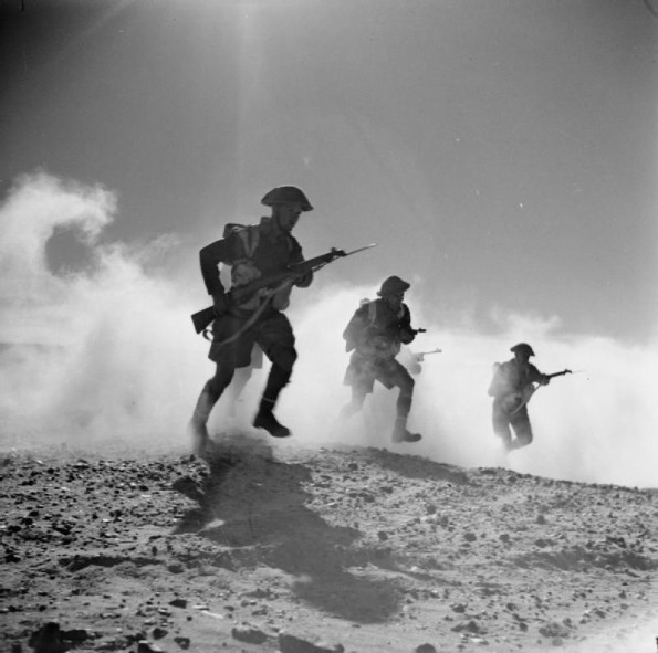 Infantry Charging through a Smoke Screen