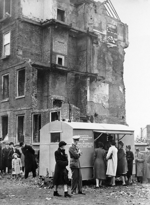 Canteen Presented to the London Home Guard