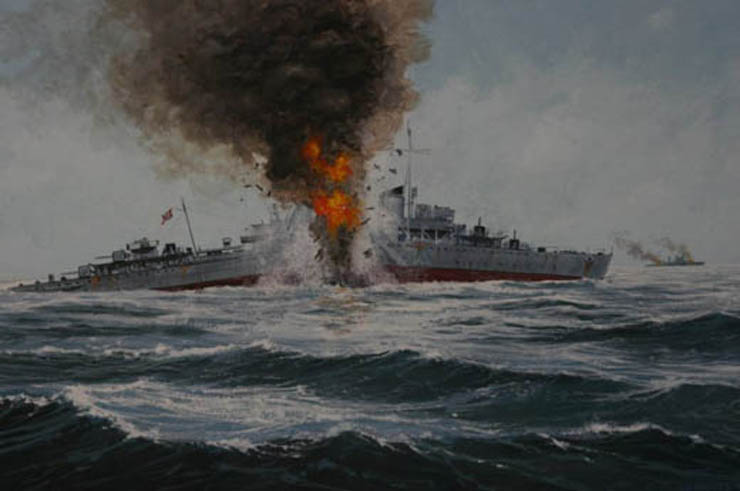 Sinking of the <i>Friedrich Eckoldt</i>