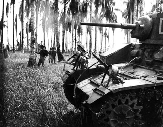 Australians Attack near Buna