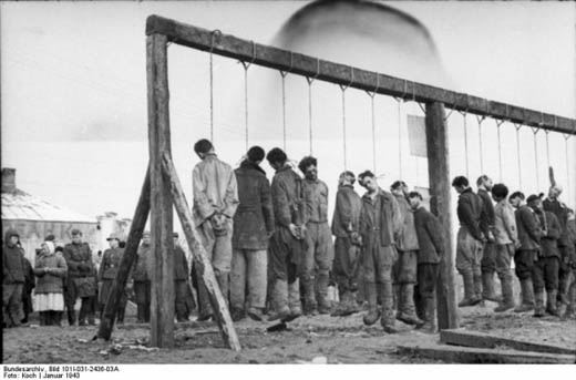 Mass Execution of 'Partisans'